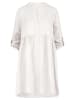 mint & mia Leinen-Kleid in Weiß