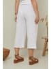 Curvy Lady Linnen broek wit