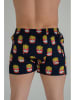 Happy Shorts 2-delige set: geweven boxershorts donkerblauw/meerkleurig