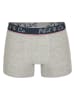 Phil & Co. Berlin 2er-Set: Boxershorts in Dunkelblau/ Grau