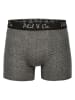 Phil & Co. Berlin 2er-Set: Boxershorts in Schwarz/ Grau