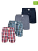 Phil & Co. Berlin 4er-Set: Boxershorts in Bunt