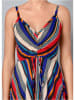 Milan Kiss Jurk blauw/oranje