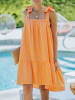 Milan Kiss Kleid in Orange