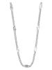 Steel_Art Halskette mit Schmuckelementen- (L)55 cm