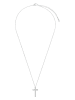 Steel_Art Halskette mit Edelsteinen - (L)42 cm