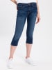 Cross Jeans Jeans-Caprihose in Dunkelblau