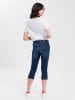Cross Jeans Jeans-Caprihose in Dunkelblau