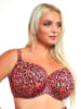 Kris Line Bikinitop koraalrood/zwart