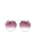 Missoni Dameszonnebril zilverkleurig/roze