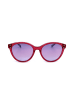 Missoni Damen-Sonnenbrille in Rot-Silber/ Lila