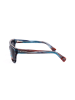 Missoni Damskie okulary przeciwsłoneczne w kolorze niebiesko-czerwono-czarnym