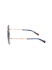 Missoni Damen-Sonnenbrille in Gold/ Dunkelblau