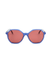 Missoni Damskie okulary przeciwsłoneczne w kolorze niebiesko-czerwonym