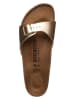 Birkenstock Klapki "Madrid" w kolorze złotym