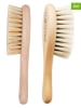 Lullalove 2er-Set: Haarbürsten in Natur