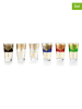Ibili Szklanki (6 szt.) w różnych kolorach do herbaty - 130 ml