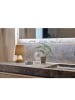 Villa Collection Ledtafellamp "Midnat" lichtbruin - (H)25,5 x Ø 16 cm
