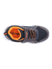 Zigzag Sneakers "Brisa" in Dunkelblau/ Orange