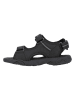 Zigzag Sandalen "Nung" in Schwarz