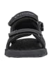 Zigzag Sandalen "Nung" in Schwarz