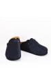 Moosefield Leren clogs donkerblauw