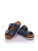 Moosefield Leren slippers blauw