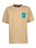Vingino Koszulka "Javey" w kolorze beżowym