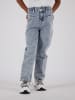 Vingino Spijkerbroek "Chiara Pleat" - comfort fit - lichtblauw