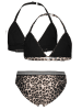 Vingino 3tlg. Bikini-Set: "Zimmaly" in Schwarz