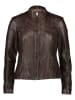 Caminari Lederjacke "Alero" in Dunkelbraun