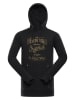 Alpine Pro Hoodie "Kytor" in Schwarz