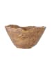 Bloomingville Dekoschale "Florin" in Hellbraun - (H)14 x Ø 28 cm