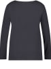 SAMOON Longsleeve donkerblauw