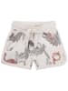Noppies Shorts "Moville" in Creme/ Grau