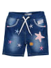 Bondi Spijkershort "Marine life" donkerblauw