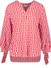 Gerry Weber Bluse in Weiß/ Rot