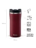 aladdin Thermobecher "Barista Mocca" in Rot - 350 ml