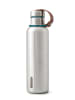 Black+Blum Isolierflasche in Silber/ Blau - 750 ml