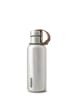 Black+Blum Isolierflasche in Silber/ Grün - 500 ml