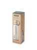Black+Blum Isolierflasche in Silber/ Grün - 500 ml