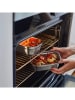 Black+Blum 3in1 Lunchbox in Silber - (B)17 x (H)6,5 x (T)12,5 cm