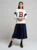 BIG STAR Rok donkerblauw