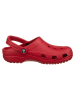 Crocs Chodaki w kolorze czerwonym