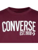 Converse Sweatshirt in Dunkelrot