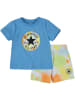 Converse 2-delige outfit blauw/meerkleurig