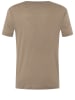 super.natural Shirt "Trails" in Hellbraun