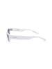 Guess Okulary przeciwsłoneczne unisex w kolorze białym