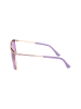 Guess Damen-Sonnenbrille in Lila/ Gold