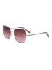 Guess Damskie okulary przeciwsłoneczne w kolorze srebrnym